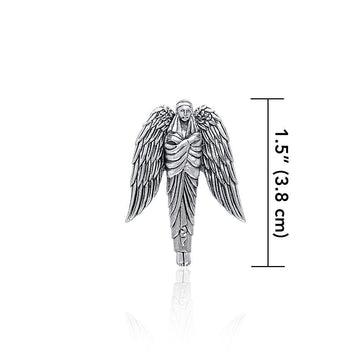 Angel of Protection Silver Pendant TP3470 - Jewelry